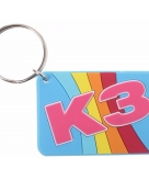 K3 sleutelhangers regenboog
