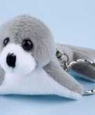 Knuffel zeehond sleutelhanger 10 cm