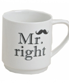 Koffie beker mr right