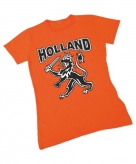 Koningsdag nederland supporters t-shirt voor dames