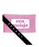 Kraamfeest versiering meisje pakket