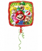 Mario bros folie ballon 43 cm