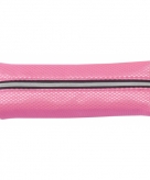 Neon roze pennen etui 19 cm
