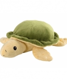 Opwarmbare knuffel schildpad