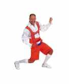 Oranje oktoberfest broek voor heren