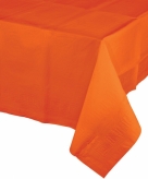 Oranje tafelkleden van papier