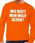Oranje willy sweater heren
