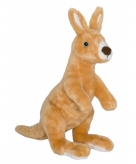 Pluche kangoeroe knuffeldier 34 cm
