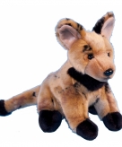 Pluche knuffel hyena 21 cm