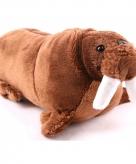 Pluche walrus 21 cm