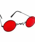 Rode dracula feestbril voor volwassenen