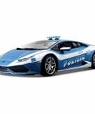 Schaalmodel lamborghini huracan polizia stradale 1 43