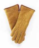 Schapenvacht handschoenen beige