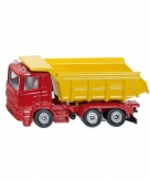 Siku kiepwagen rood modelauto 1075