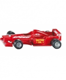Siku racewagen rood formule 1 modelauto 1357