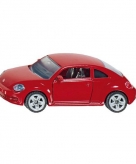 Siku volkswagen beetle rood modelauto 1417