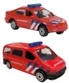 Speelgoed 112 brandweer set 2 dlg