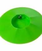 Speelgoed knikkerpotjes groen 17 cm