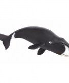 Speelgoed nep walvis zwart wit 21 cm