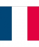 Stickertjes van vlag van frankrijk