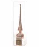 Sweet christmas roze kerstboom piek van glas
