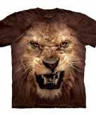 The mountain bruin realistisch leeuwen t-shirt