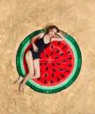 Watermeloen roundie badlaken 150 cm