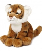 Wereld natuur fonds knuffel tijger 23 cm