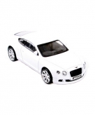 Witte modelauto bentley continental gt