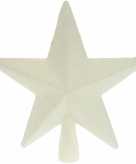Witte onbreekbare ster piek