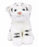 Witte tijger welp knuffeltje pluche 20 cm