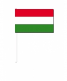Zwaaivlaggetjes hongarije